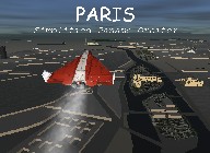 modèlisation sommaire de Paris en 3D pour Orbiter, simulateur spatial